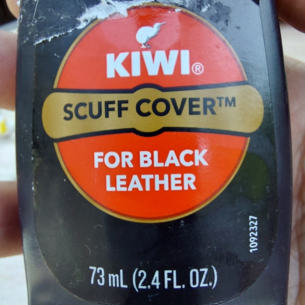 KIWI Scuff Cover For Black Leather